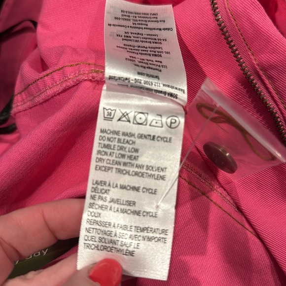 FARM Rio Vibrant Blue Button-Detail Pants - Picture 5 of 12